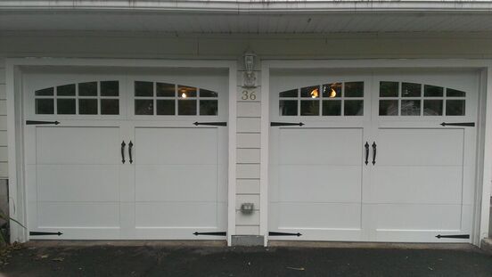 Overlay Carriage House Garage Door