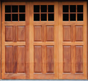 Artisan custom door works garage door
